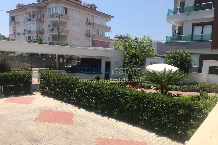 Квартира в районе Оба с мебелью, в современном жилом комплексе 14 