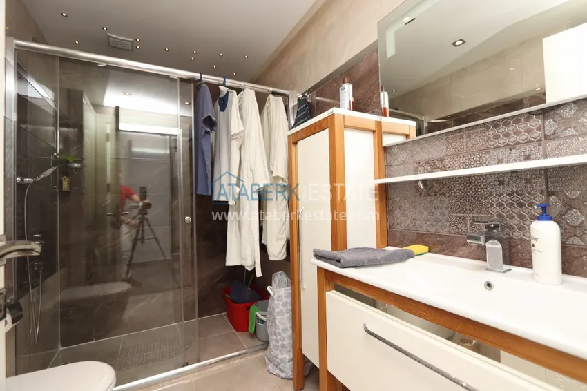 Приобрести Квартира в районе Оба с мебелью, в современном жилом комплексе 13 