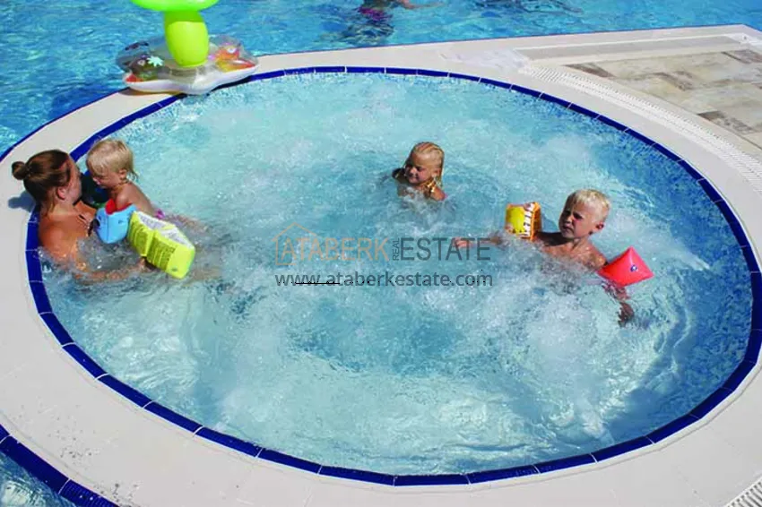 Квартира в Оба с мебелью и видом на горы в комфортабельном комплексе 17 