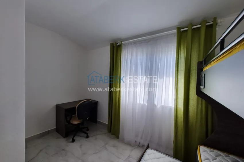 Приобрести Пентхаус-дуплекс в Махмутларе с мебелью в элитном комплексе  14 