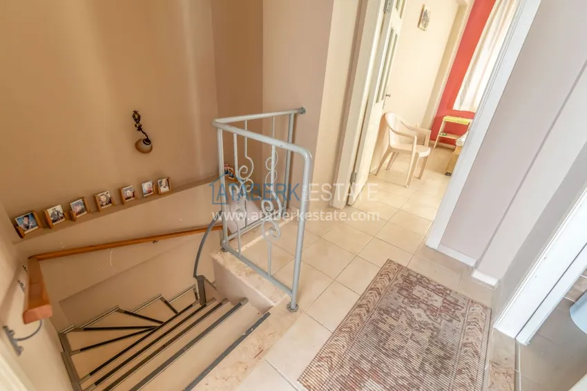 Приобрести Дуплекс в центре Алании – район пляжа Клеопатра, всего в 300 метрах от моря 14 