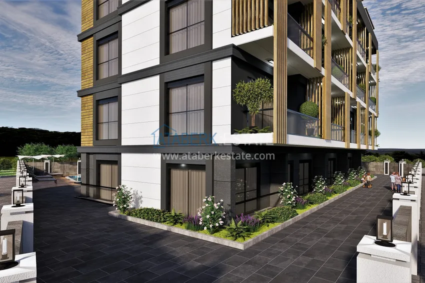 Новый проект жилого комплекса с инфраструктурой – Алания, Газипаша 15 