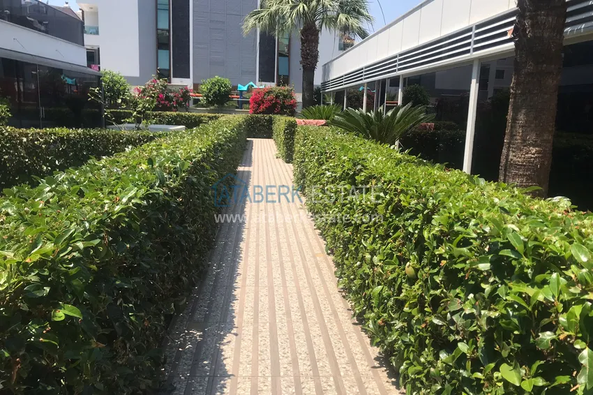 Квартира в районе Оба с мебелью, в современном жилом комплексе 17 