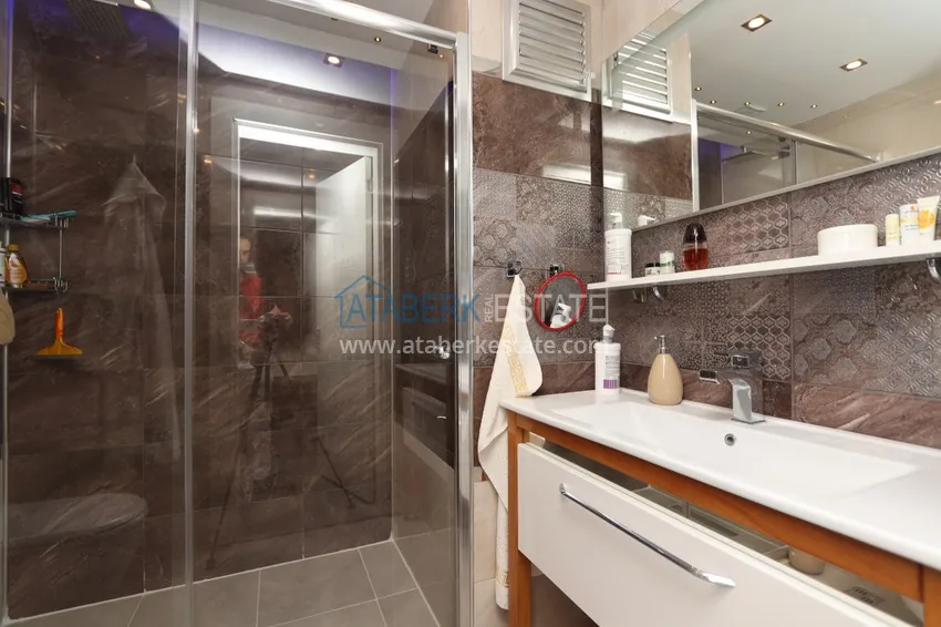 Приобрести Квартира в районе Оба с мебелью, в современном жилом комплексе 14 