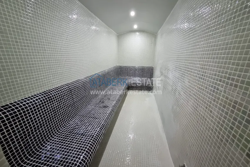 Пентхаус-дуплекс в Махмутларе с мебелью в элитном комплексе  14 