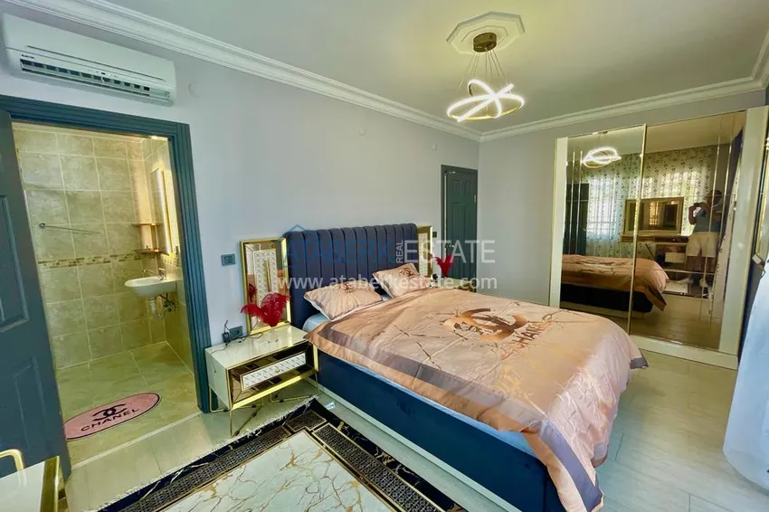 Приобрести Квартира меблированная в Махмутларе с видом на море и горы 15