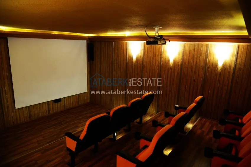 Квартира Алания, Махмутлар меблированная с видом на море и горы 16 