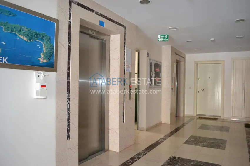 Меблированные апартаменты с 2 спальнями в районе Махмутлар 17