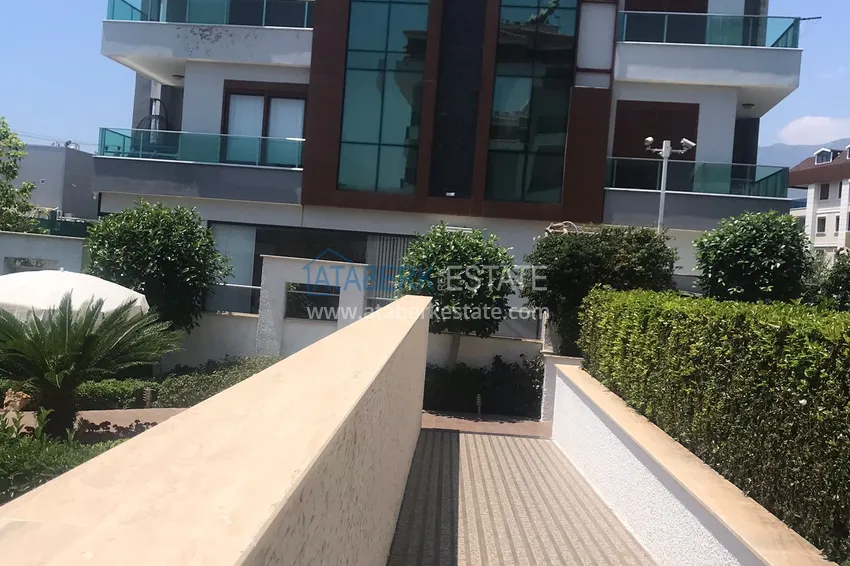 Квартира в районе Оба с мебелью, в современном жилом комплексе 18 