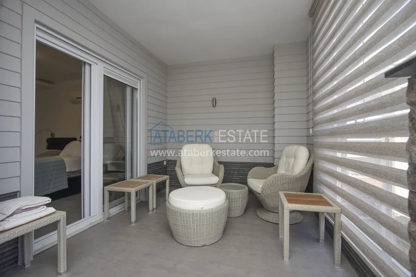 Приобрести Квартира в районе Оба с мебелью, в современном жилом комплексе 15 