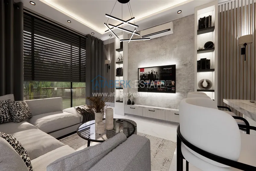 Приобрести Новый проект жилого комплекса с инфраструктурой – Алания, Газипаша 15 