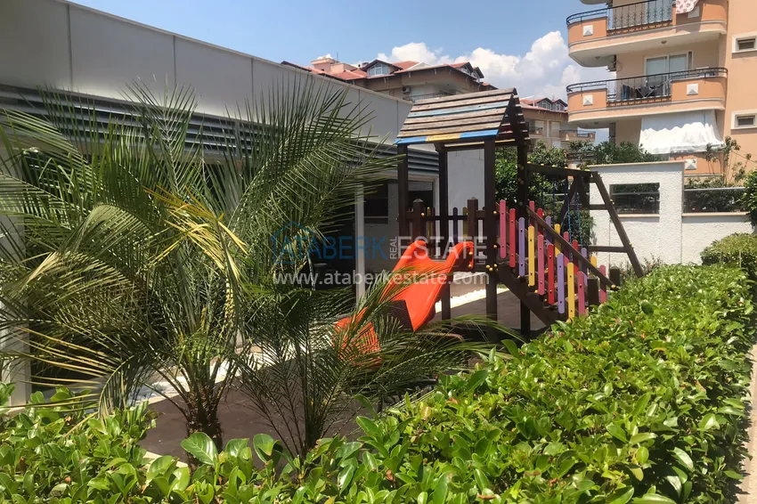 Квартира в районе Оба с мебелью, в современном жилом комплексе 19 