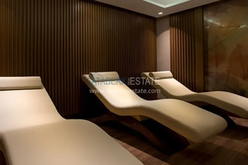 Квартира в районе Оба двухкомнатная в комплексе на этапе строительства 18 