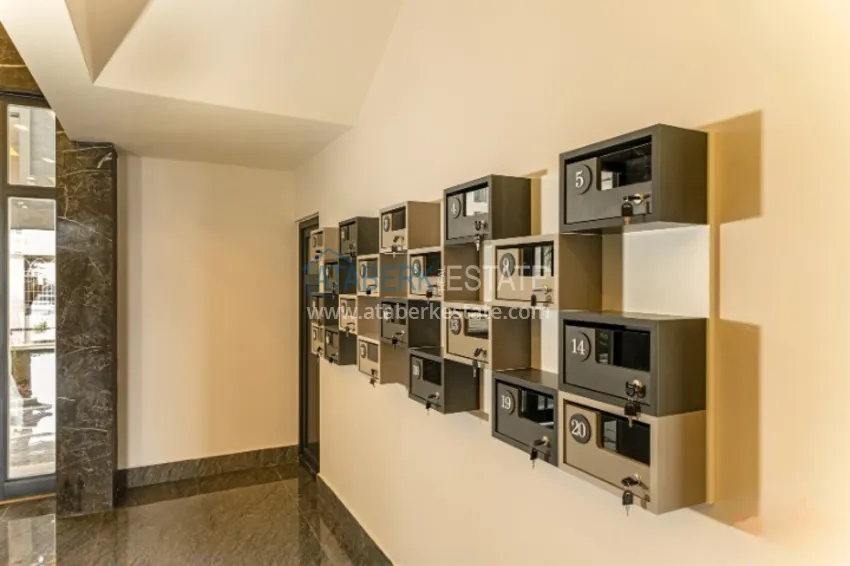 Роскошные апартаменты в Алании - район Оба, в элитном жилом комплексе 16