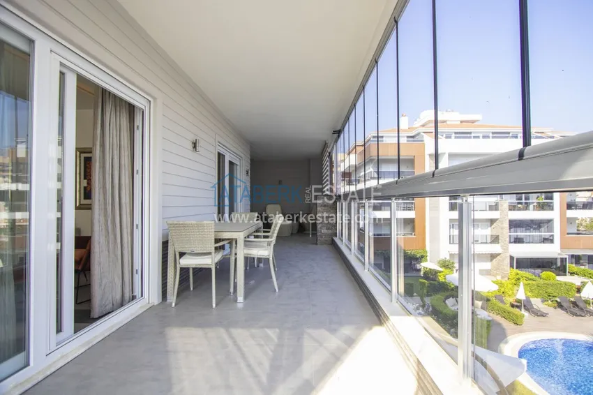 Приобрести Квартира в районе Оба с мебелью, в современном жилом комплексе 17 