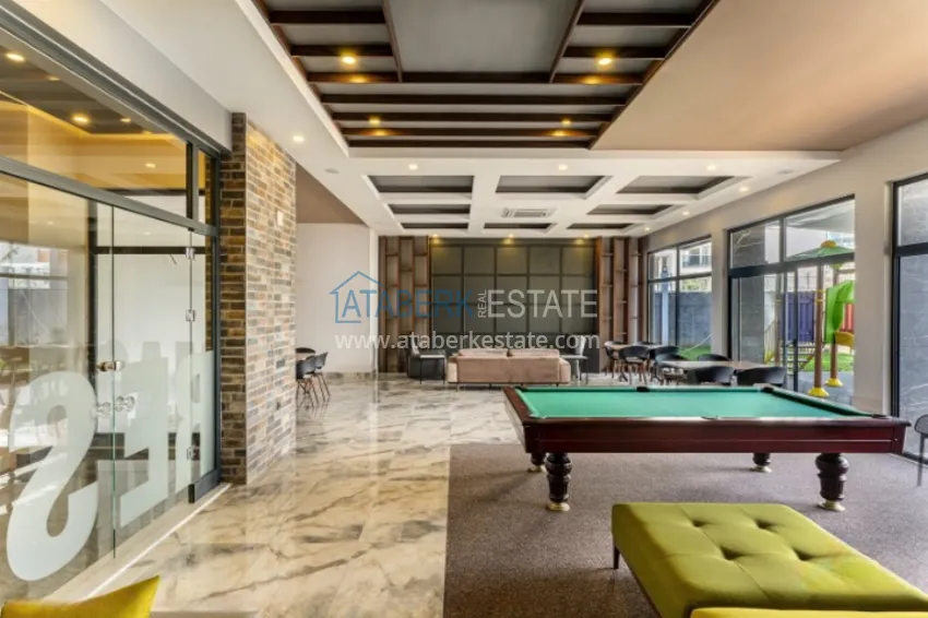 Роскошные апартаменты в Алании - район Оба, в элитном жилом комплексе 17