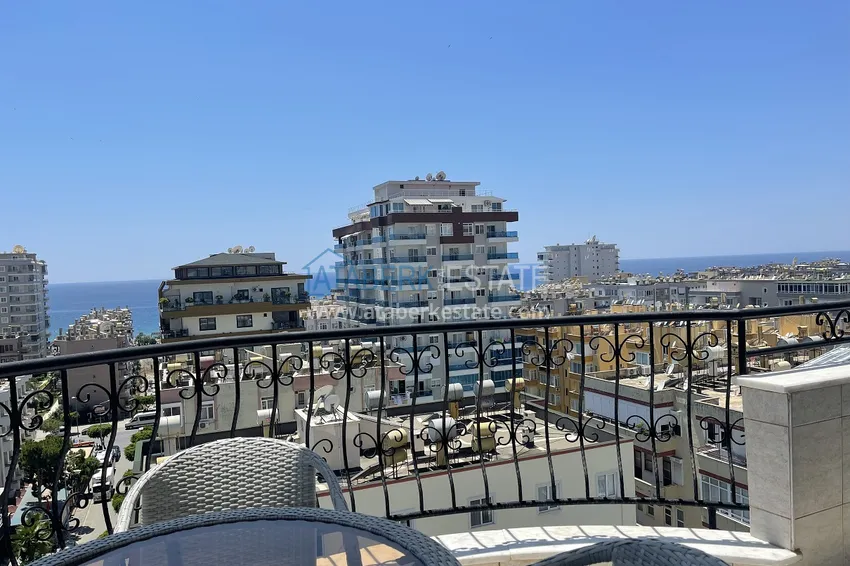 Приобрести Квартира 2+1 с новой мебелью и видом на море в уютном комплексе - Махмутлар 18