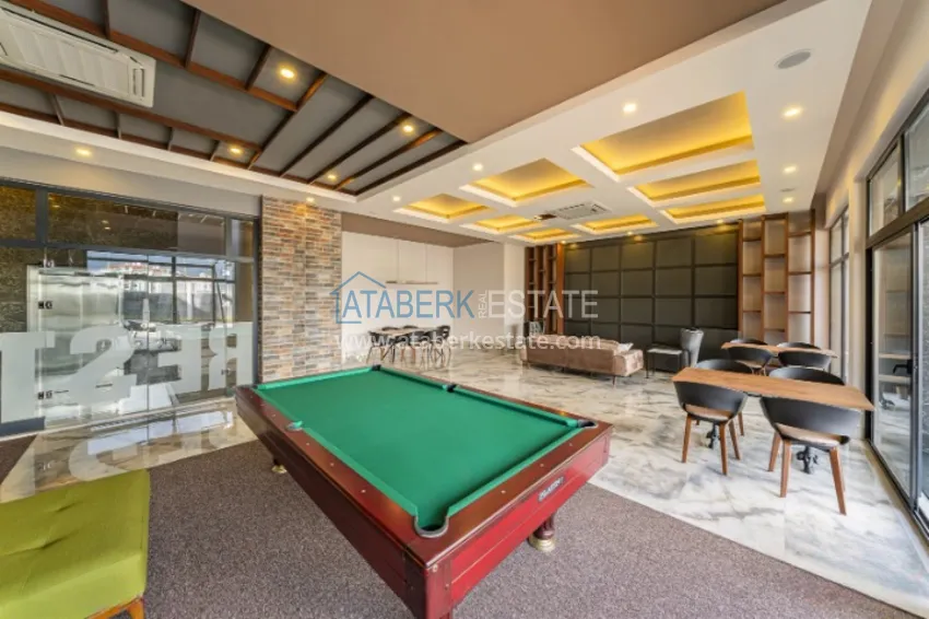 Роскошные апартаменты в Алании - район Оба, в элитном жилом комплексе 18