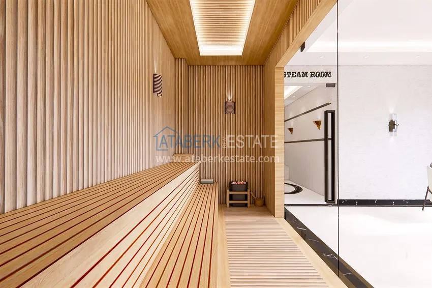 Новый проект элитной резиденции с отельной инфраструктурой Алания - Авсаллар 40 