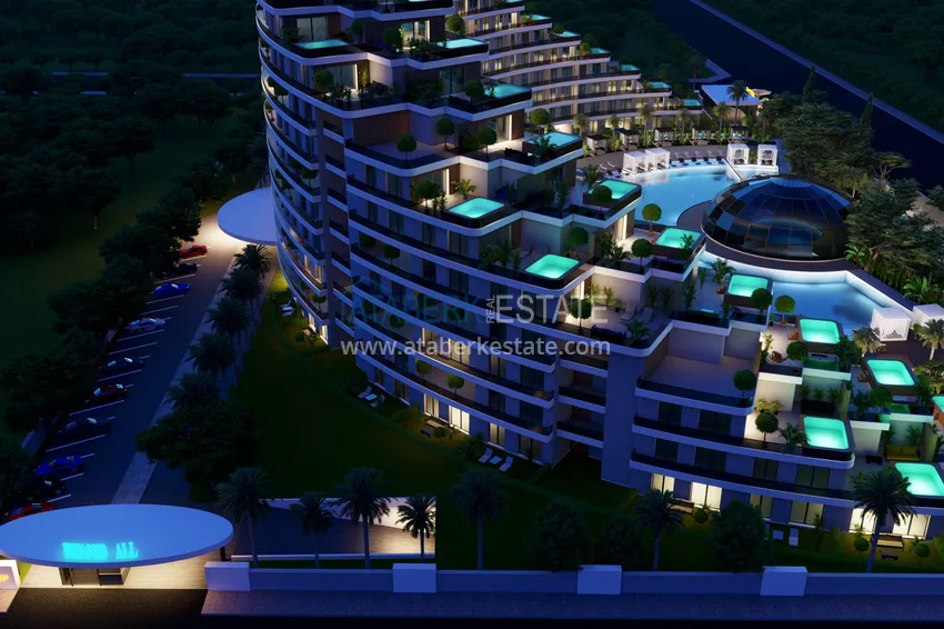 Жилой комплексе отельного типа на этапе строительства в Анталии – Алтынташ! Квартиры напрямую от надежного застройщика 19