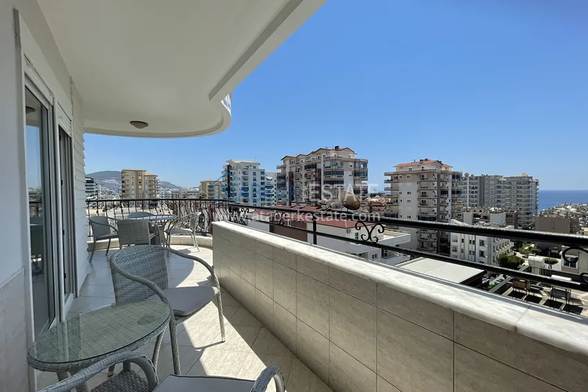 Приобрести Квартира 2+1 с новой мебелью и видом на море в уютном комплексе - Махмутлар 19