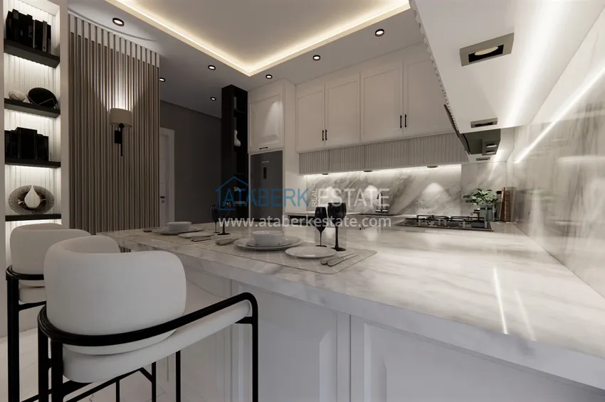 Приобрести Новый проект жилого комплекса с инфраструктурой – Алания, Газипаша 19 