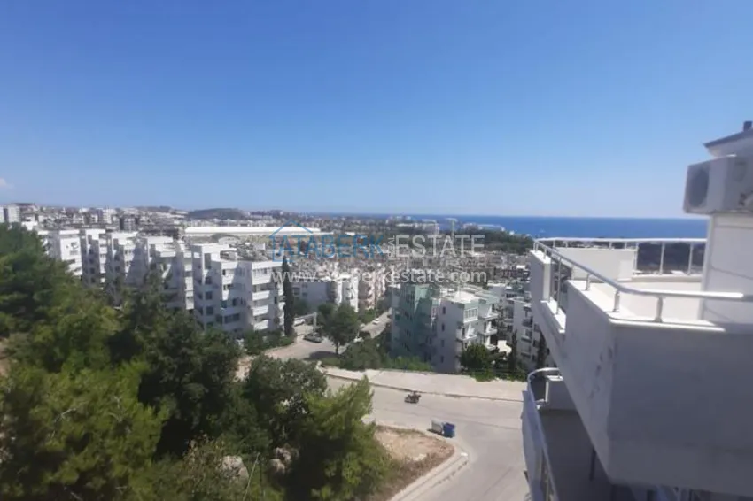 Приобрести Двухэтажный пентхаус в центре Авсаллара с мебелью и видом на море 20