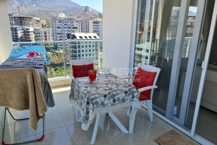 Приобрести Квартира в Махмутларе двухкомнатная с мебелью и видом на море и горы 20