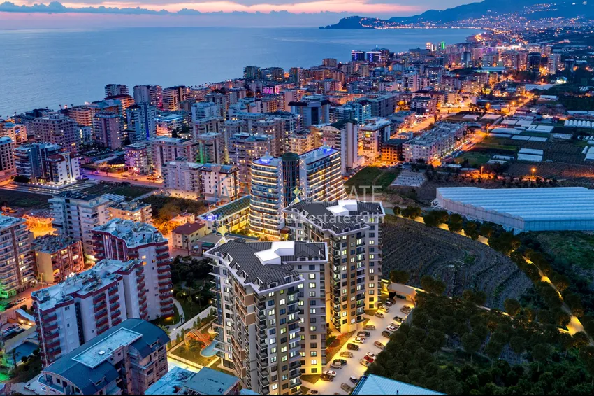 Квартиры от инвестора в строящемся жилом комплексе - Махмутлар, Алания 1 