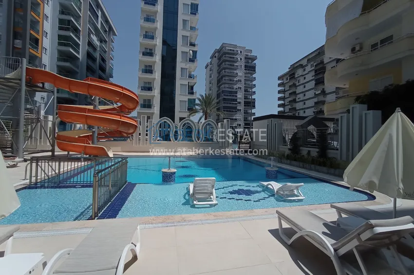 Квартира в Махмутларе с чистовой отделкой, в комплексе европейского типа 1 