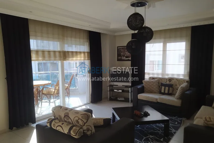 Приобрести Квартира с мебелью и застекленным балконом в районе Оба - Алания 3 