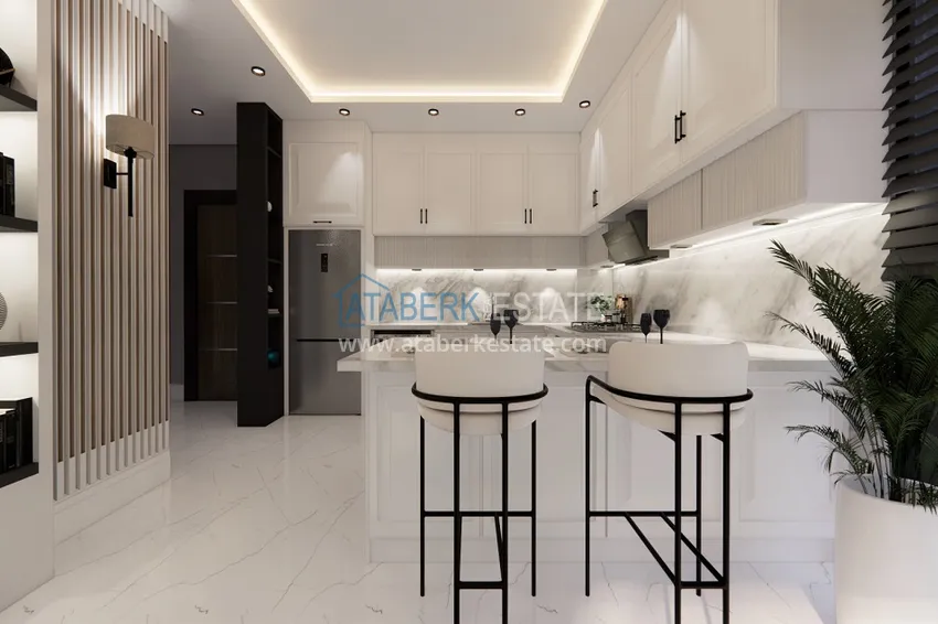 Приобрести Новый проект жилого комплекса с инфраструктурой – Алания, Газипаша 1 