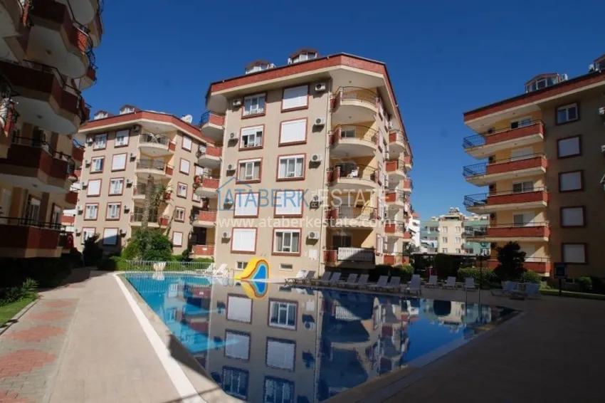 Квартира в районе Оба – Алания, трехкомнатная, с мебелью 2