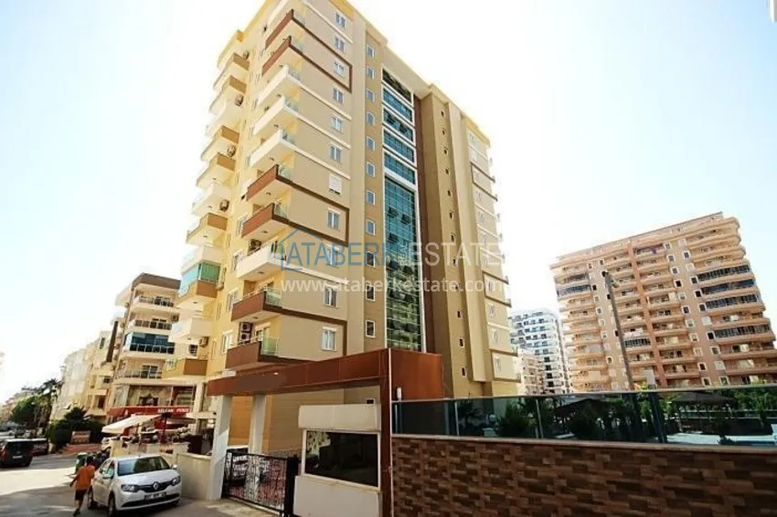 Квартира с открытым видом на море в Махмутларе – дизайнерский интерьер, новая мебель 1