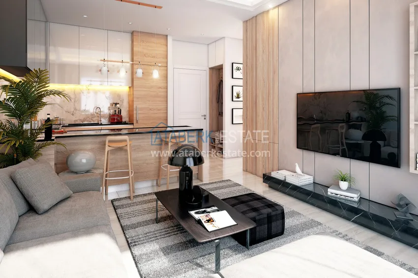 Приобрести Квартиры от инвестора в строящемся жилом комплексе - Махмутлар, Алания 1 