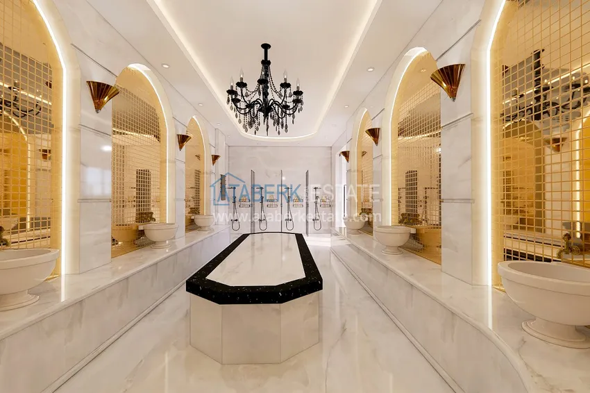 Новый проект элитной резиденции с отельной инфраструктурой Алания - Авсаллар 50 