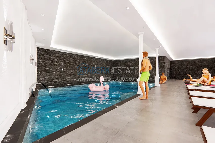 Новый проект элитной резиденции с отельной инфраструктурой Алания - Авсаллар 59 