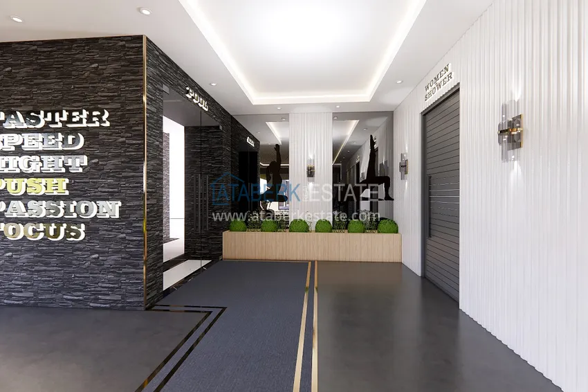 Новый проект элитной резиденции с отельной инфраструктурой Алания - Авсаллар 64 