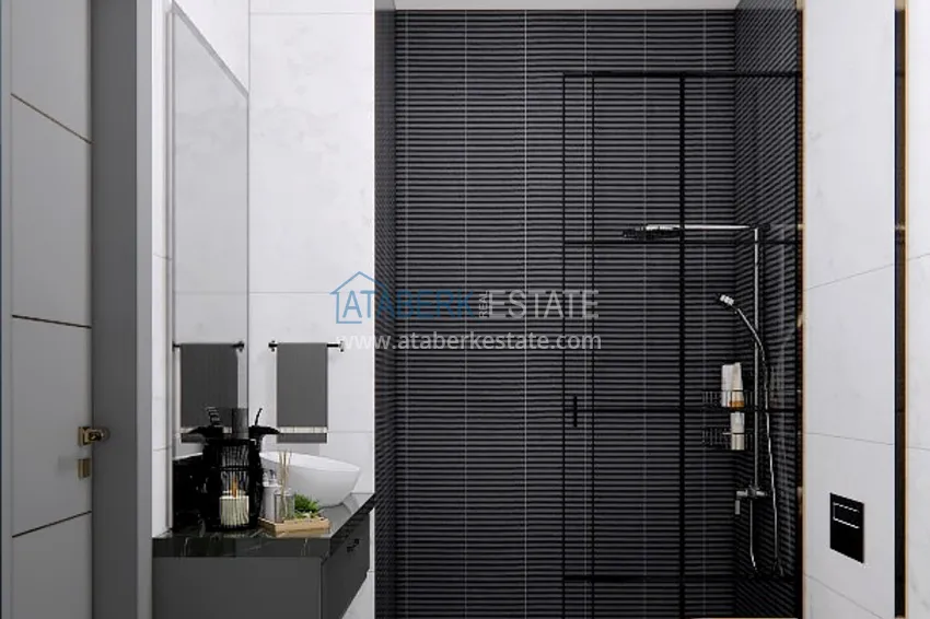 Приобрести Новый проект элитной резиденции с отельной инфраструктурой Алания - Авсаллар 35 