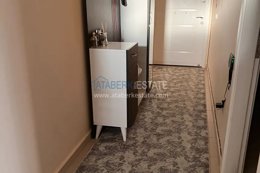 Приобрести Меблированная квартира с видом на горы в Алании, район Оба в уютном жилом комплексе 1