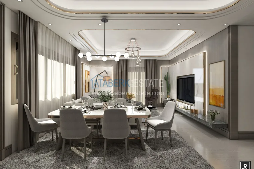 Приобрести Квартиры в жилом комплексе в Окурджаларе, Алания 12