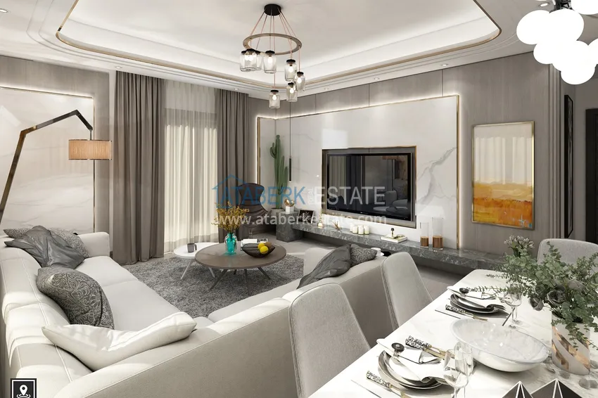 Приобрести Квартиры в жилом комплексе в Окурджаларе, Алания 17