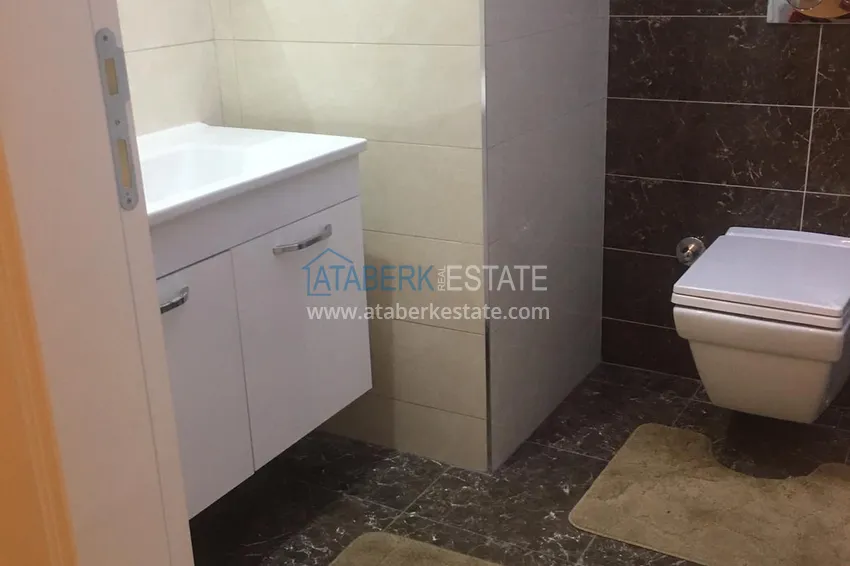 Приобрести Квартира с двумя спальнями, мебелью, видом на море и горы – Тосмур, Алания 19