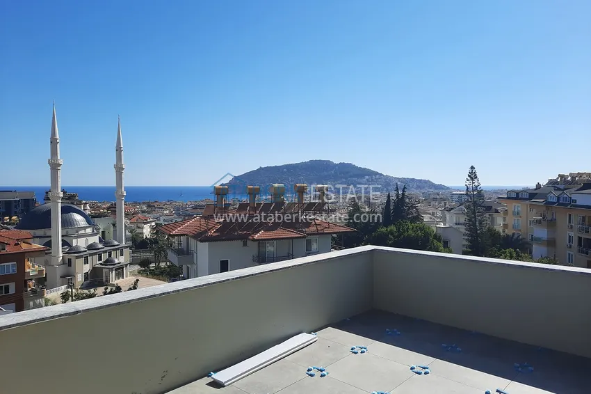 Двухуровневая квартира с чистовой отделкой в центре Алании – новостройка 1