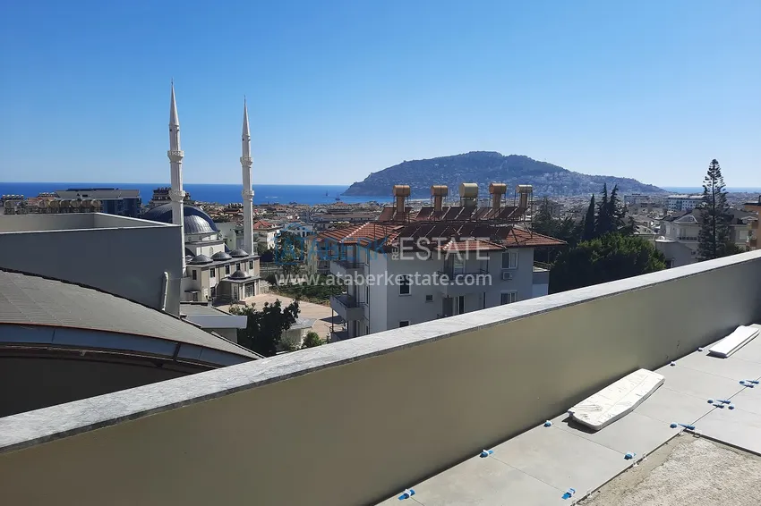 Приобрести Двухуровневая квартира с чистовой отделкой в центре Алании – новостройка 19