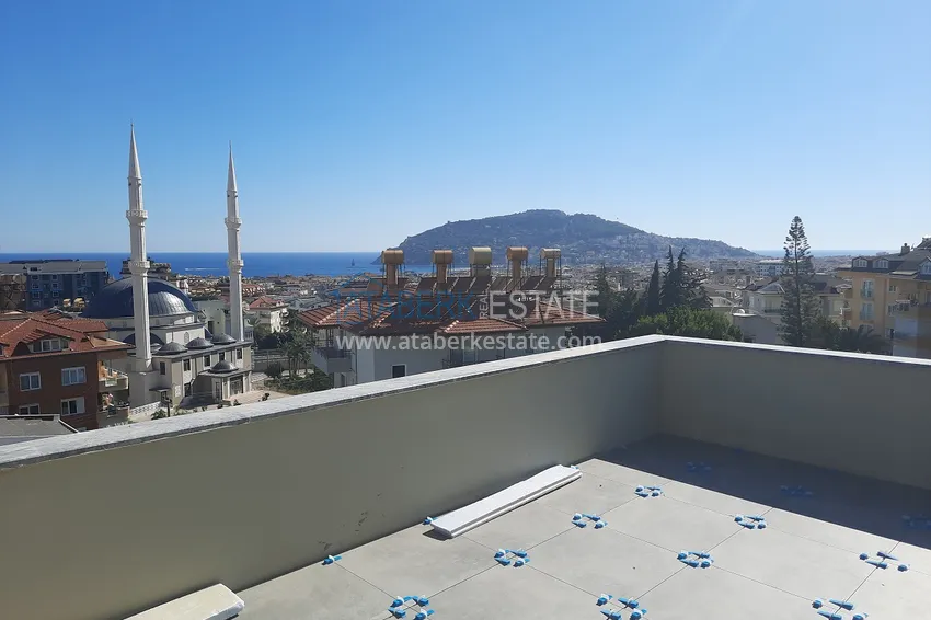 Приобрести Двухуровневая квартира с чистовой отделкой в центре Алании – новостройка 20