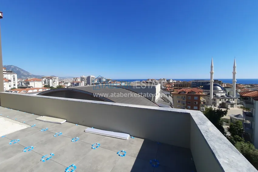 Приобрести Двухуровневая квартира с чистовой отделкой в центре Алании – новостройка 22