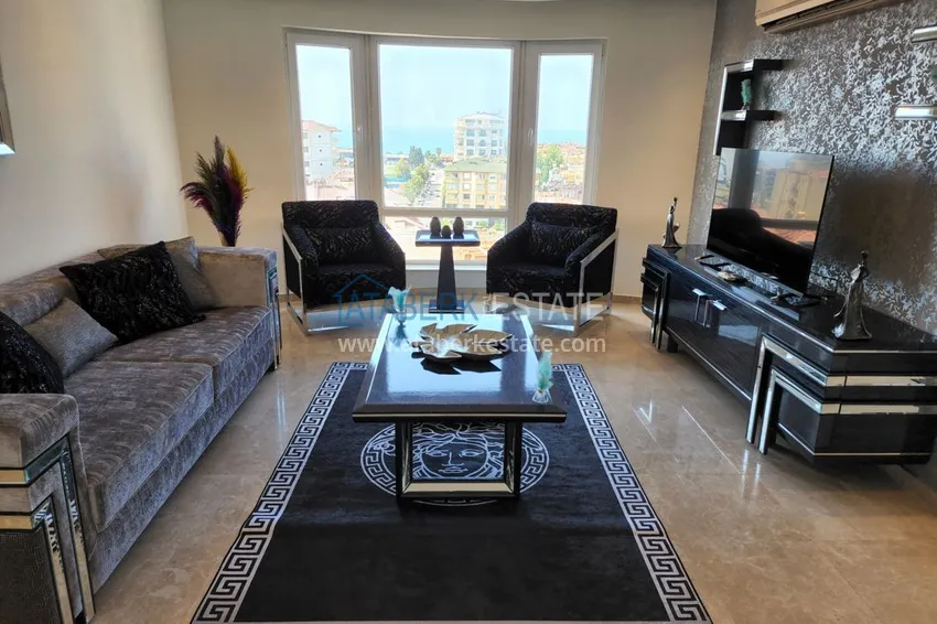 Приобрести Огромный пятикомнатный пентхаус с мебелью и видом на море – район Оба 4