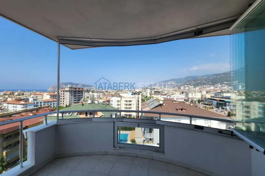 Приобрести Огромный пятикомнатный пентхаус с мебелью и видом на море – район Оба 20