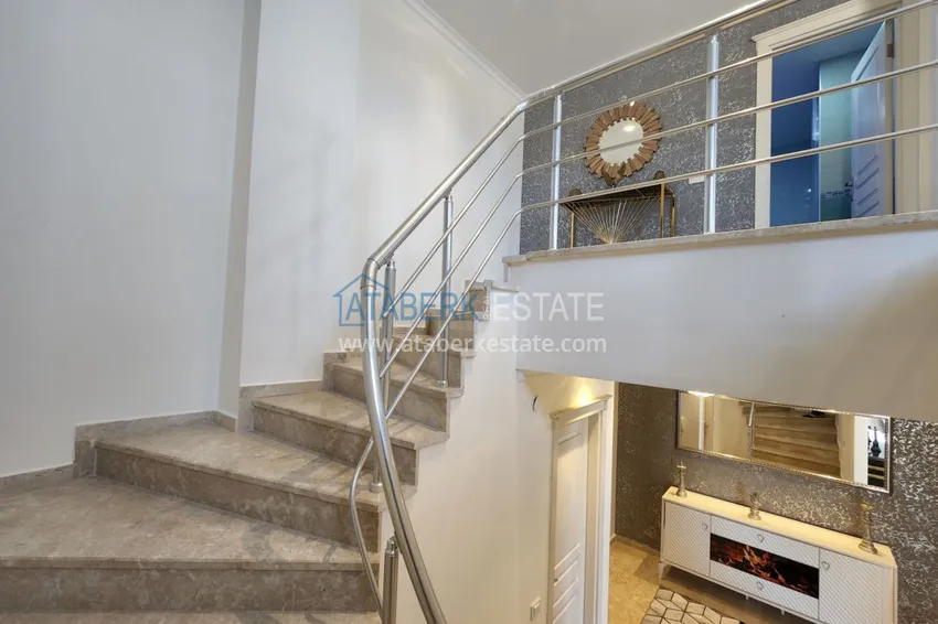 Приобрести Огромный пятикомнатный пентхаус с мебелью и видом на море – район Оба 29